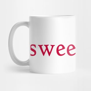 Sweetheart simple word Mug